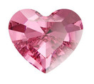 Kristalli sydän, rose