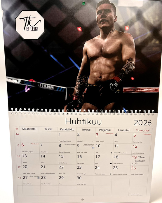 Ei Leiki -kalenteri vuodelle 2026