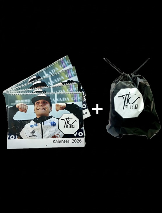 Ei Leiki -2026 kalenteri (+treenikassi), PK 0€!