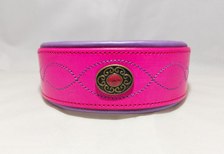 Puolikiristävä nahkapanta, 40 cm