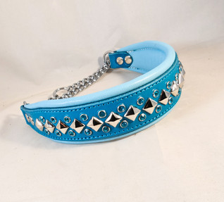 Puolikiristävä nahkapanta, 32 cm