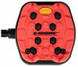 LOOK Trail Grip Flat -maastopolkimet, Punainen