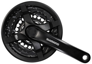  Shimano FC-TY501 Kampisarja 3x6/7/8v – 42/34/24T (175 mm, Musta)