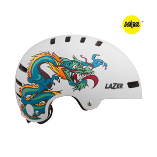 LAZER ONE+ MIPS pyöräilykypärä Dragon white