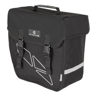 M-WAVE Sivulaukku, musta/harmaa