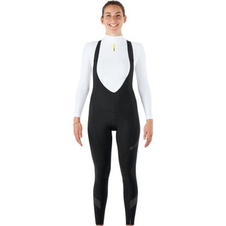 Mavic ESSENTIAL Thermo Bib Tight pehmusteella, Naisten, Musta