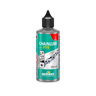 Motorex Chainlube PTFE ketjuöljy kuiville keleille 100ml
