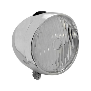 OXFORD UltraTorch Retro - Polkupyörän etuvalo, 3 LED, Kromi