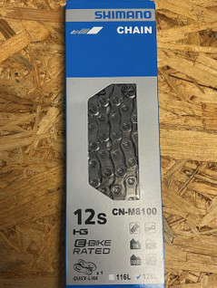 SHIMANO XT CN-M8100 12-vaihteinen ketju, 126 linkkiä