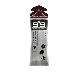 SIS GO Energy + Caffeine Double Espresso (150mg) – 60 ml Energiageeli