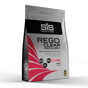  SIS Rego Clear Recovery persikka 460g palautumisjuomajauhe