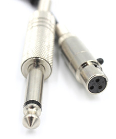 Linjajohto miniXLR 3napainen - 6,3mm