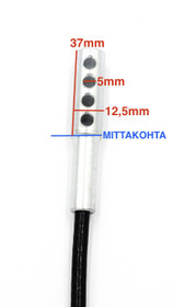 K2 - 4 reikäpääte + silmukkapääte / pallo