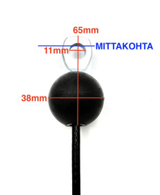 K2 - 4 reikäpääte + silmukkapääte / pallo