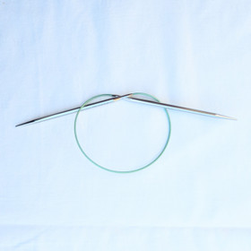 Premium Stainless Steel Circular Needles, 40 cm