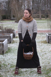 Spiritus familiaris villatakki, printtiohje neuleen lankojen ostajalle