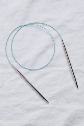 Premium Stainless Steel Circular Needles, 80 cm