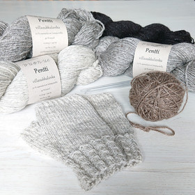 OHJE : Helpot kämmekkäät Pentti - langasta