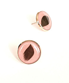 Golden Chicken earrings