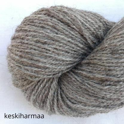 Wilhelmi villasukkalanka, värjäämätön