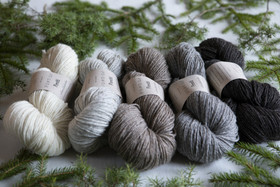 Pentti wool sock yarn, undyed