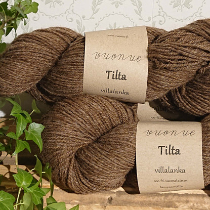 Tilta wool yarn, undyed