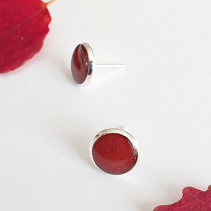 Morning dew -stud earrings