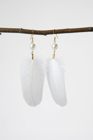 Golden Chicken earrings