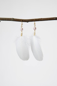 Golden Chicken earrings