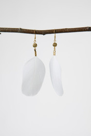 Golden Chicken earrings