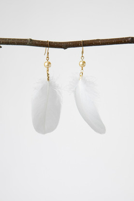 Kultakana - korvikset