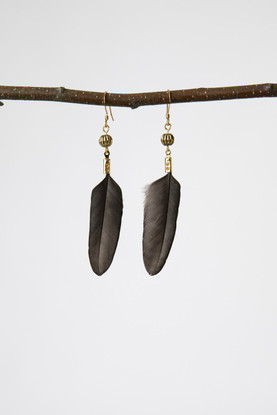 Kultakana - korvikset