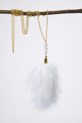 Golden Chicken necklace