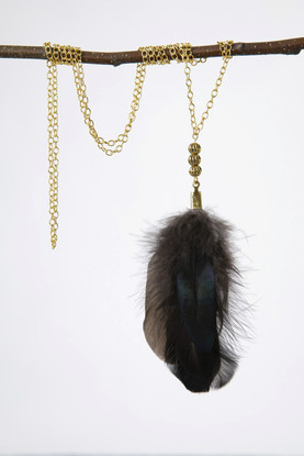Golden Chicken necklace