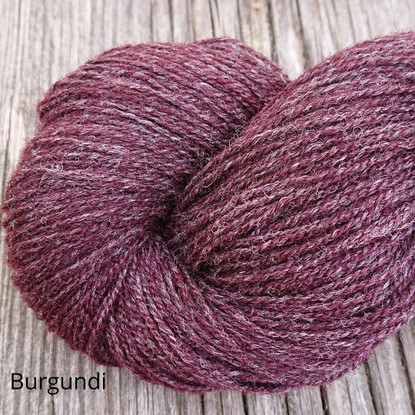 Wilhelmi wool sock yarn, dyed, second quality