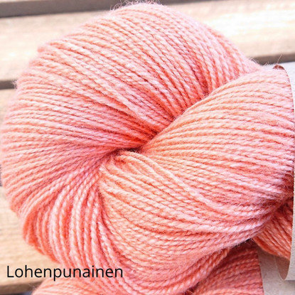 Wilhelmi wool sock yarn, dyed, second quality