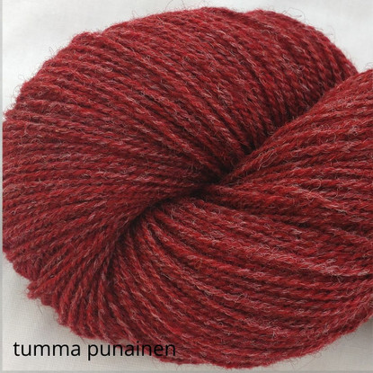 Wilhelmi wool sock yarn, dyed, second quality