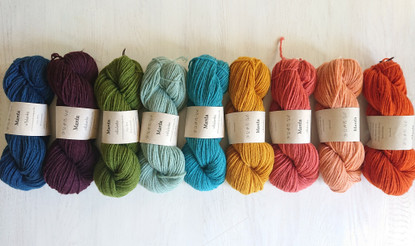 Manta wool yarn, different colors