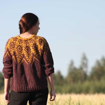 Ajattara villapaita, ohje