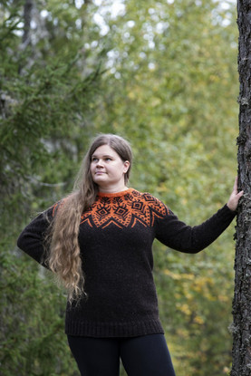 Ajattara villapaita, ohje