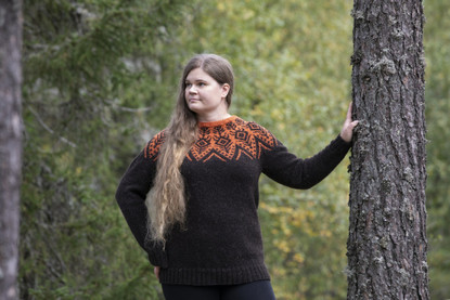 Ajattara villapaita, ohje