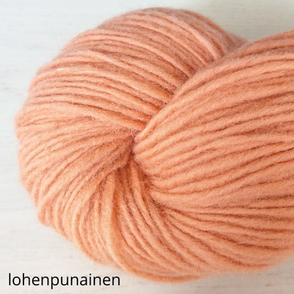 Unelma fluffy lamb´s wool yarn, colored