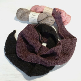 Gieris - huivi, ohje lankatilauksiin kaupan päälle