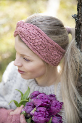 Clematis headband