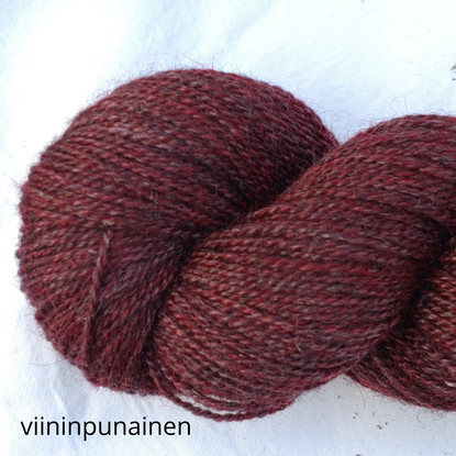 Wilhelmi  worsted yarn, dyed, different colors
