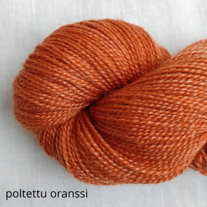 Pentti worsted yarn, dyed, different colors