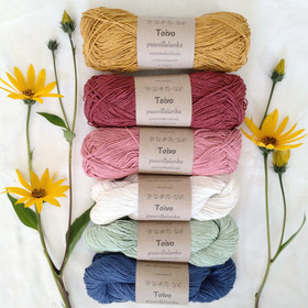 Toivo post consumer waste cotton yarn