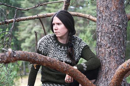 Metsänpeitto kesä villapaita, printtiohje