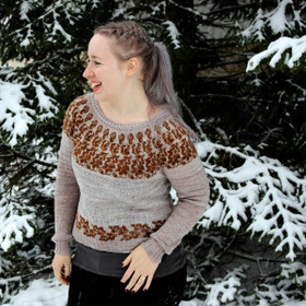 Ekorre villapaita, printtiohje