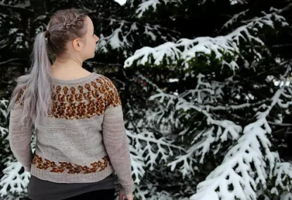 Ekorre villapaita, printtiohje